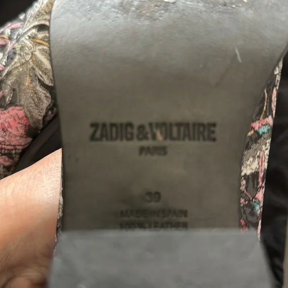 Zadig & Voltaire Tyler Ankle Boots, Embroidered - Picture 10 of 10